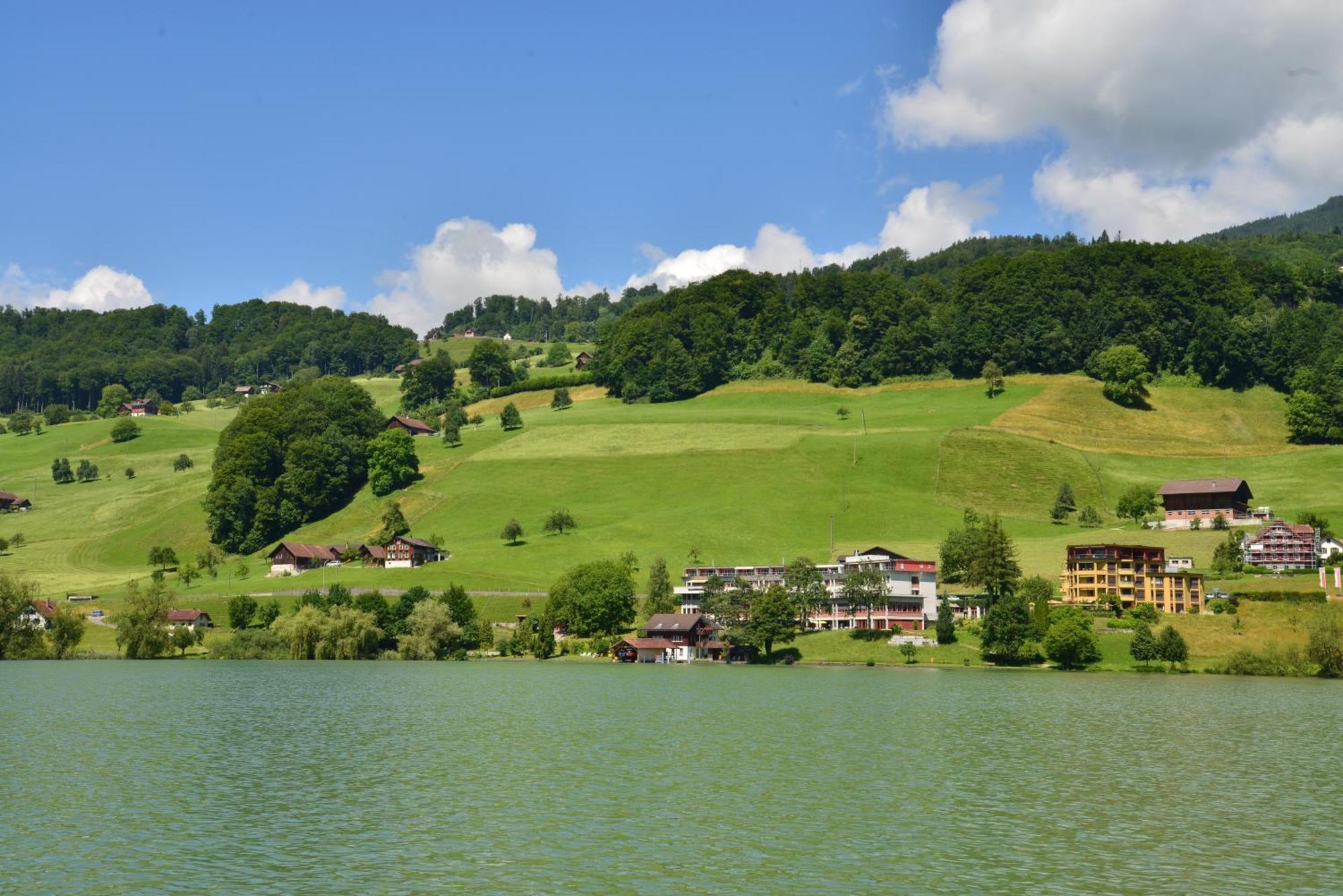סארן Hotel Kurhaus Am Sarnersee מראה חיצוני תמונה